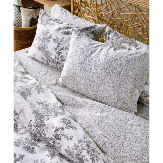 Σετ Παπλωματοθήκη King Size 3 Τεμαχίων Kentia Toile 22 260x240 Σετ Παπλωματοθήκη King Size 3 Τεμαχίων Kentia Toile 22 260x240