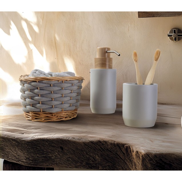 Καλαθάκι Με Λαβέτες 5 Τεμαχίων Nef-Nef Borra Peach 30x30 Καλαθάκι Με Λαβέτες 5 Τεμαχίων Nef-Nef Borra Peach 30x30