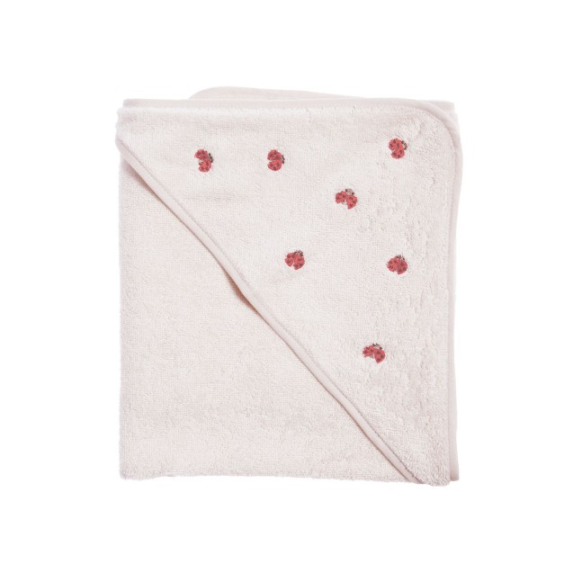 Βρεφική Κάπα Nef-Nef Lady Bug Ecru 75x75 Βρεφική Κάπα Nef-Nef Lady Bug Ecru 75x75