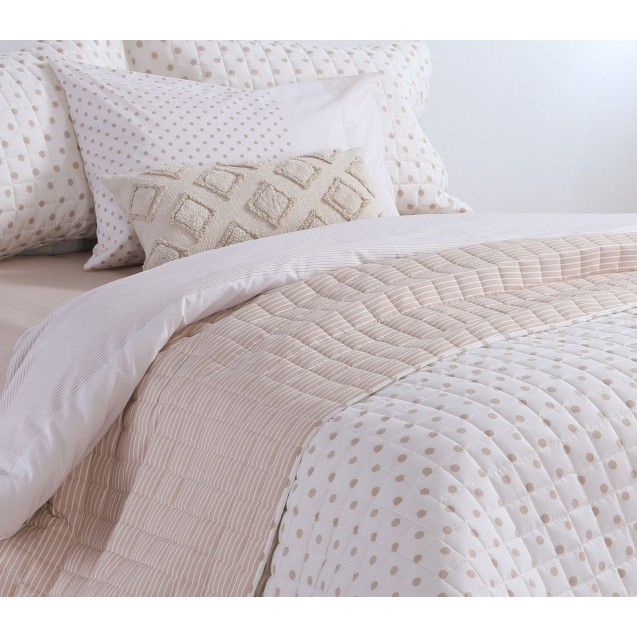 Κουβερλί Μονό Nef-Nef Donter Beige 180x240 Κουβερλί Μονό Nef-Nef Donter Beige 180x240