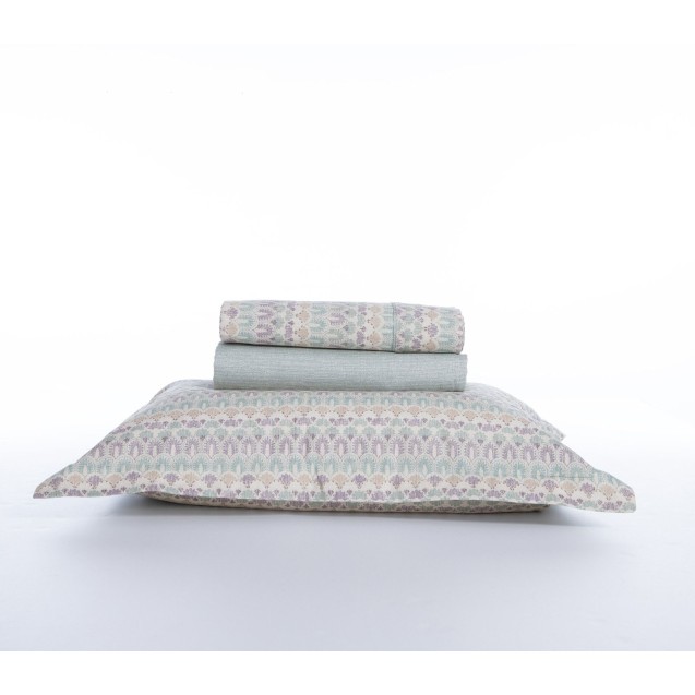 Σετ Σεντόνια King Size 4 Τεμαχίων Nef-Nef Mosair Aqua 270x280 Σετ Σεντόνια King Size 4 Τεμαχίων Nef-Nef Mosair Aqua 270x280