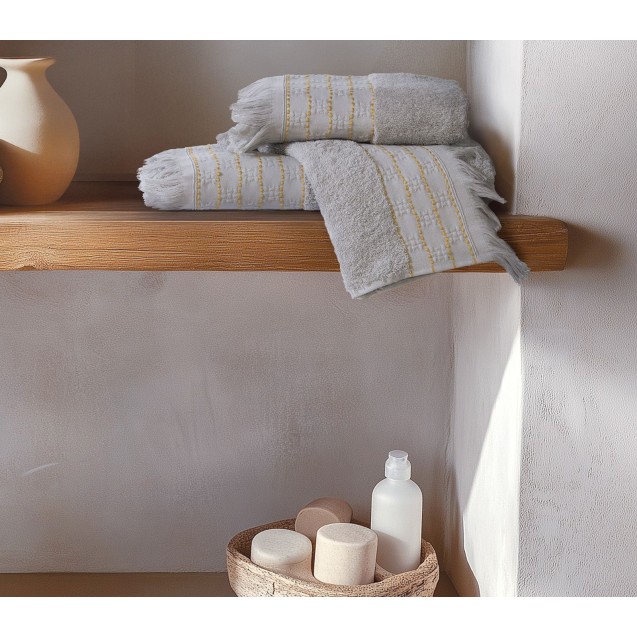 Πετσέτα Χεριών Nef-Nef Quantro Beige 30x50 Πετσέτα Χεριών Nef-Nef Quantro Beige 30x50