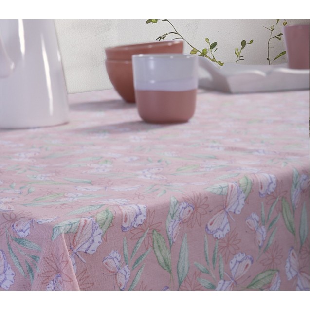 Τραπεζομάντηλο Αλέκιαστο Nef-Nef Be You Tiful Pink 140x180 Τραπεζομάντηλο Αλέκιαστο Nef-Nef Be You Tiful Pink 140x180