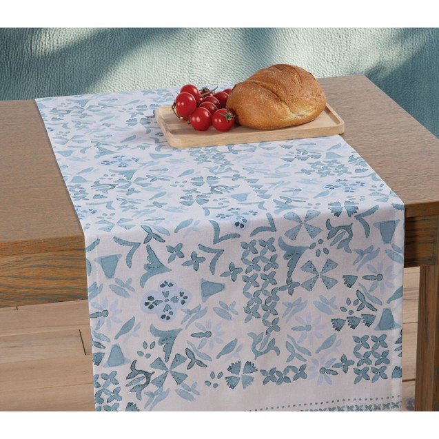 Runner Nef-Nef Cyaner Blue Blue 45x140 Runner Nef-Nef Cyaner Blue Blue 45x140