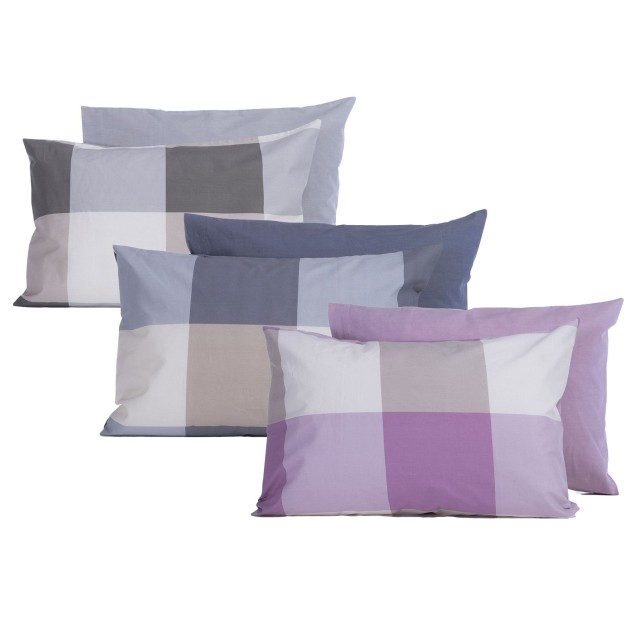 Μαξιλαροθήκη Nef-Nef Casual Check Mauve 52x72 Μαξιλαροθήκη Nef-Nef Casual Check Mauve 52x72