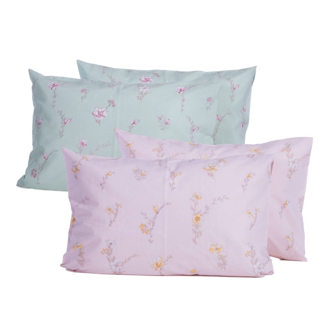 Μαξιλαροθήκη Nef-Nef Irida Pink 52x72 Μαξιλαροθήκη Nef-Nef Irida Pink 52x72