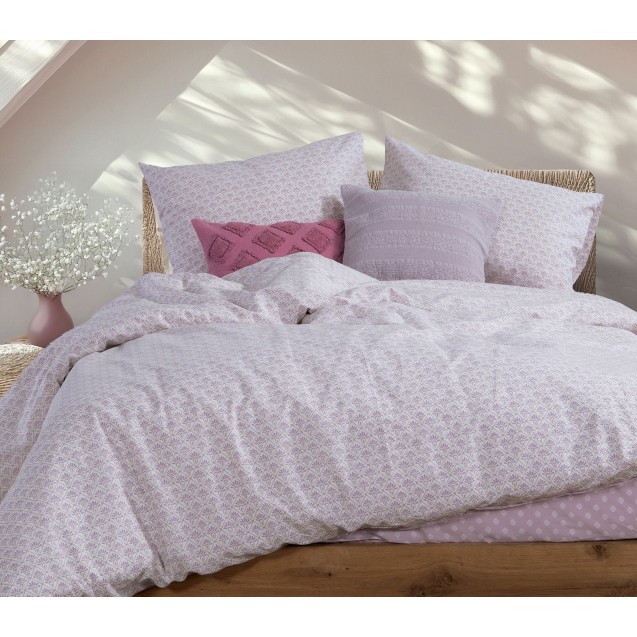 Μαξιλαροθήκη Nef-Nef Keylan Mauve 52x72 Μαξιλαροθήκη Nef-Nef Keylan Mauve 52x72