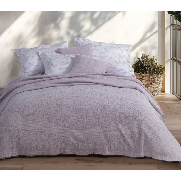 Κουβέρτα Υπέρδιπλη Nef-Nef  Nantia Mauve 230x250 Κουβέρτα Υπέρδιπλη Nef-Nef  Nantia Mauve 230x250