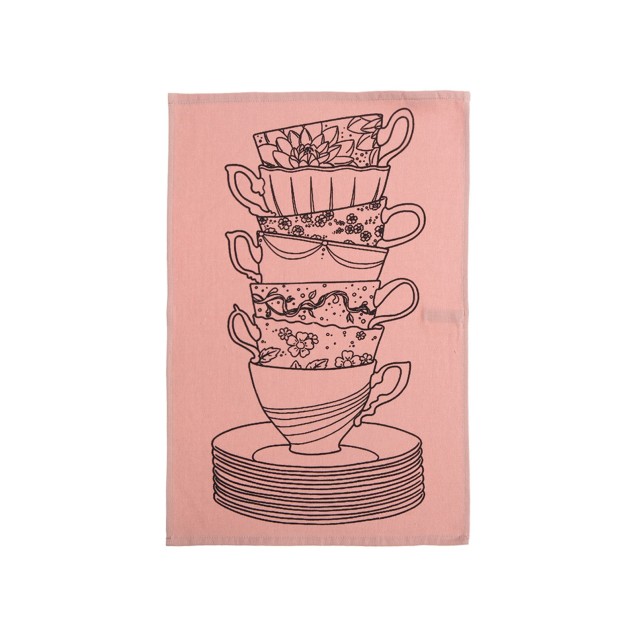 Ποτηρόπανο Nef-Nef My Cup Of Tea Grey 40x60 Ποτηρόπανο Nef-Nef My Cup Of Tea Grey 40x60