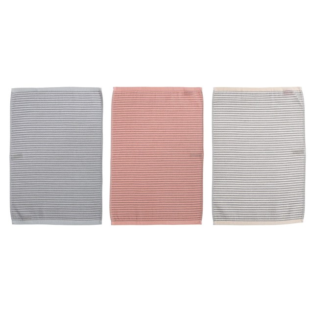 Ποτηρόπανο Nef-Nef Clear Lines Grey 40x60 Ποτηρόπανο Nef-Nef Clear Lines Grey 40x60