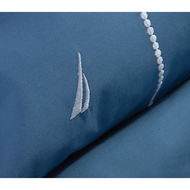 Σετ Σεντόνια King Size 4 Τεμαχίων Nef-Nef Nau Wave Solid Blue 280x270 Σετ Σεντόνια King Size 4 Τεμαχίων Nef-Nef Nau Wave Solid Blue 280x270