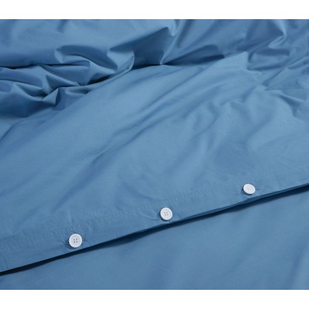 Σετ Παπλωματοθήκη Υπέρδιπλη 3 Τεμαχίων Nef-Nef Nau Wave Solid White 240x220