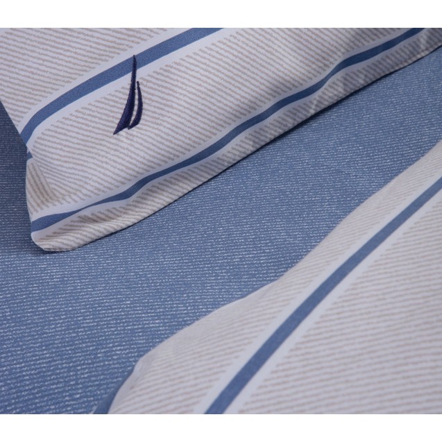 Σετ Σεντόνια King Size 4 Τεμαχίων Nef-Nef Nau Ocean Denim 280x270 Σετ Σεντόνια King Size 4 Τεμαχίων Nef-Nef Nau Ocean Denim 280x270