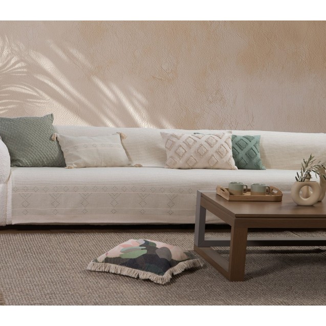 Ριχτάρι Τετραθέσιου Nef-Nef Resan Beige 180x350 Ριχτάρι Τετραθέσιου Nef-Nef Resan Beige 180x350