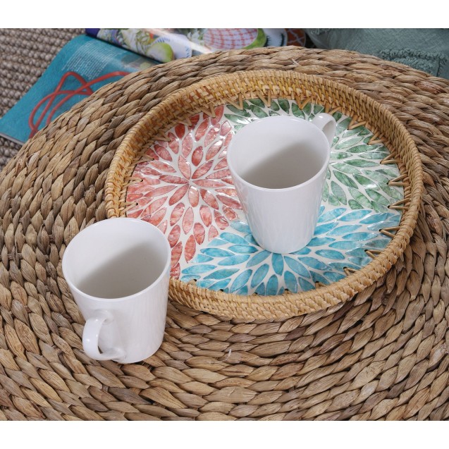 Δισκος Υακινθου Nef-Nef Tricolor Natural D:28x3,5 Δισκος Υακινθου Nef-Nef Tricolor Natural D:28x3,5