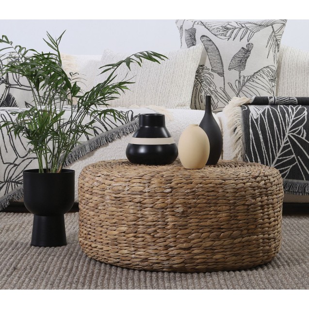 Κεραμικό Διακοσμητικό Βάζο Nef-Nef Circui Black/White 15,5x14,2 Κεραμικό Διακοσμητικό Βάζο Nef-Nef Circui Black/White 15,5x14,2