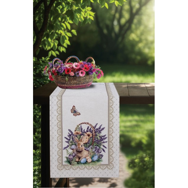 Dimeco Μαξιλαροθήκη 45x45 Easter Charm Dimeco Μαξιλαροθήκη 45x45 Easter Charm