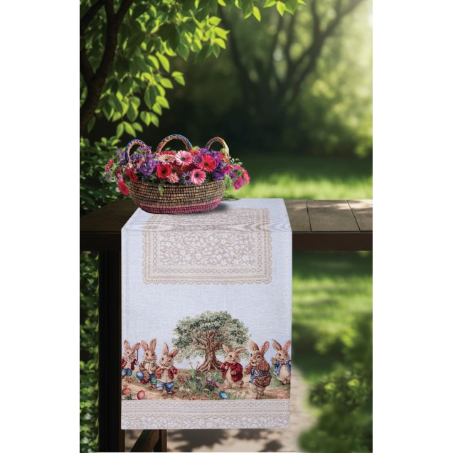 Dimeco Μαξιλαροθήκη 45x45 Easter Land Dimeco Μαξιλαροθήκη 45x45 Easter Land
