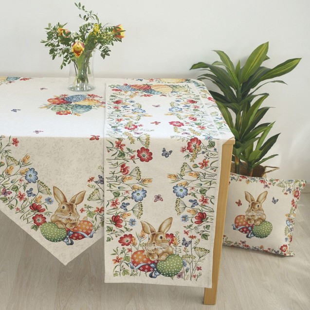 Dimeco Runner 35x100 Easter Bunny Dimeco Runner 35x100 Easter Bunny