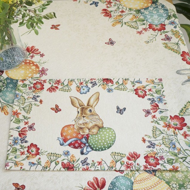 Dimeco Μαξιλαροθήκη Μονής Όψης 45x45 Easter Bunny Dimeco Μαξιλαροθήκη Μονής Όψης 45x45 Easter Bunny