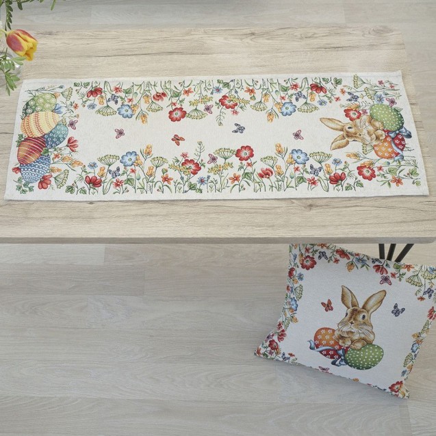 Dimeco Μαξιλαροθήκη Μονής Όψης 45x45 Easter Bunny Dimeco Μαξιλαροθήκη Μονής Όψης 45x45 Easter Bunny