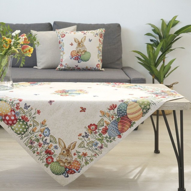 Dimeco Μαξιλαροθήκη Μονής Όψης 45x45 Easter Bunny Dimeco Μαξιλαροθήκη Μονής Όψης 45x45 Easter Bunny