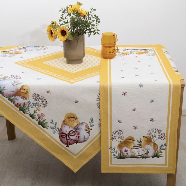Dimeco Runner 45x140 Easter Chick Dimeco Runner 45x140 Easter Chick