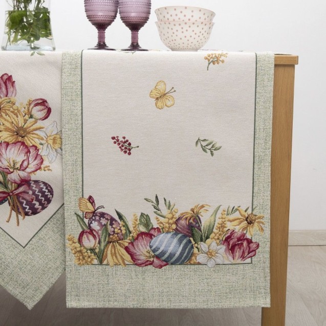 Dimeco Runner 35x100 Easter Garden Dimeco Runner 35x100 Easter Garden